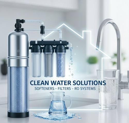An image of a water fiter providing clean water solutions